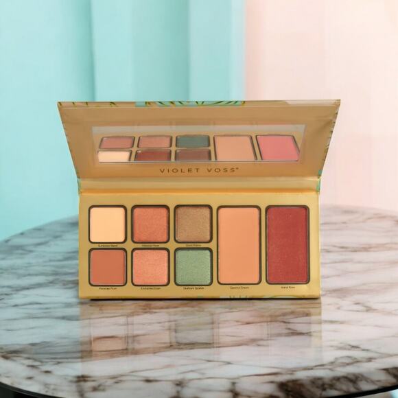 Violet Voss New Pretty in Paradise all in one face & eyeshadow palette full size - Picture 9 of 9
